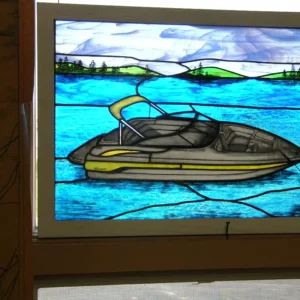 Custom Painted And Fired Stained Glass (13)