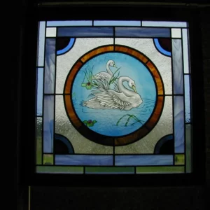 Custom Painted And Fired Stained Glass (8)